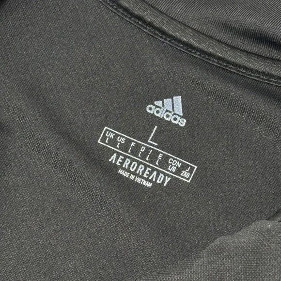 Atlanta United FC Adidas Aeroready Soccer Training Jersey Black Men L FS7116 - Picture 7 of 8